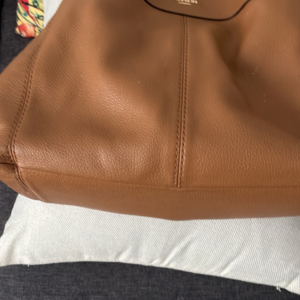 Leather Coach Bag